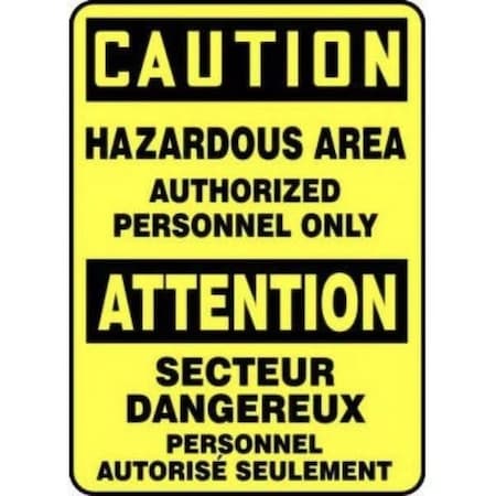 Accuform Safety Sign, MQTL719XV MQTL719XV
